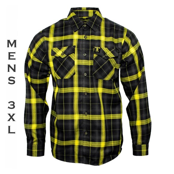 DIXXON FLANNEL - RANCID TNC Flannel Shirt - Men's 3XL